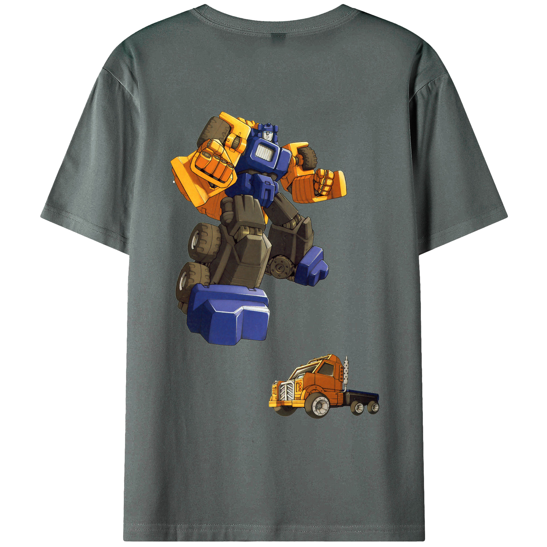 （画像用）  綿100％ メンズ半袖Tシャツ（バックプリント） 通気性